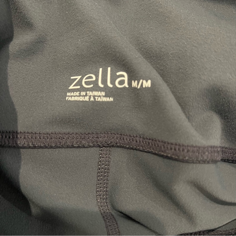 Zella hi‎ rise cropped gray leggings - Picture 7 of 8